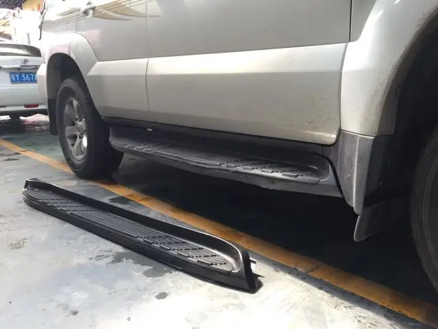 Car Accessories Side Step Bar For FJ120 Prado 2003 2005 2009 Running Board For Prado Land Cruiser 03 05 09