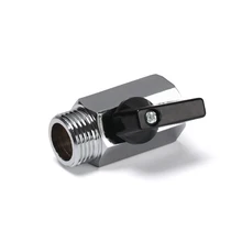 Мини латунный шаровой клапан воздушный компрессор клапаны управление 1/2, 1/4, 1/8, 3/" резьба выключения переключатель Mayitr для воздуха масло Водопровод