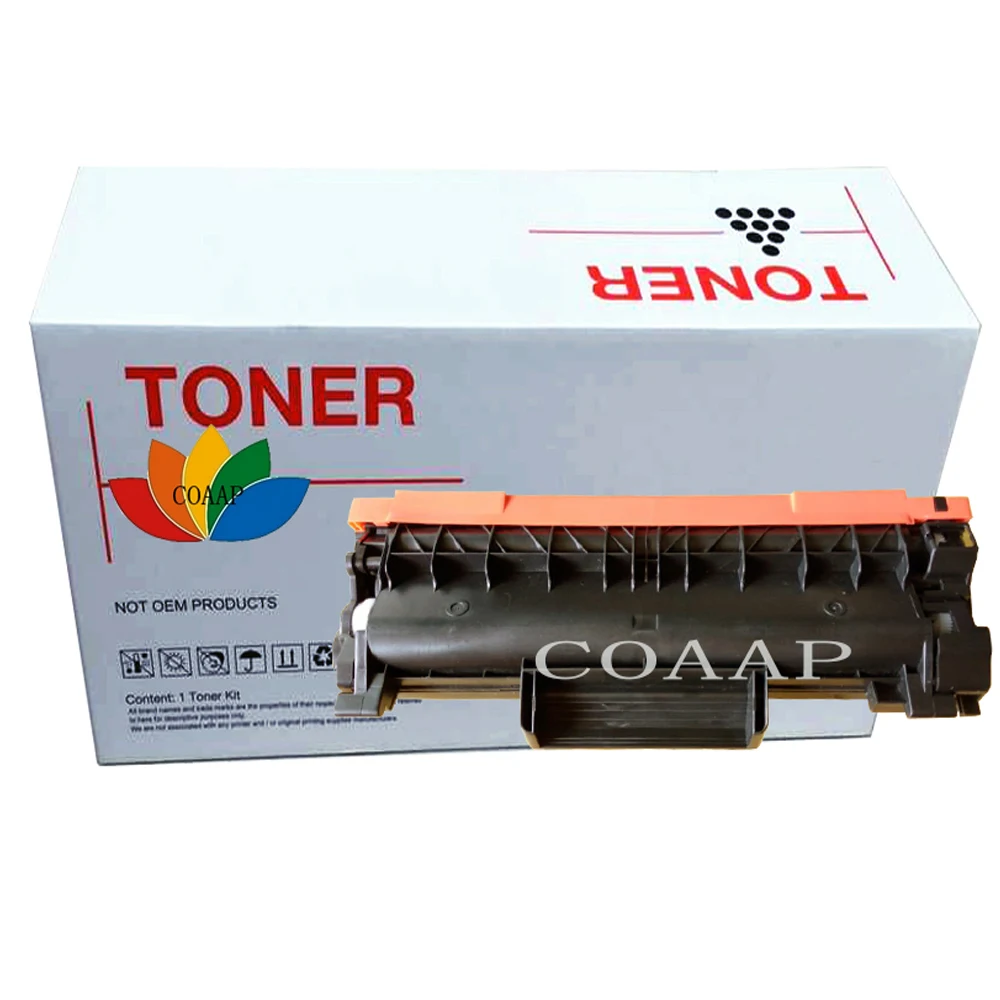 2PK TN2450 тонер-картридж для принтера Brother HL-L2350DW L2375DW L2395DW& MFC-L2710DW L2713DW L2750DW принтер без чипа