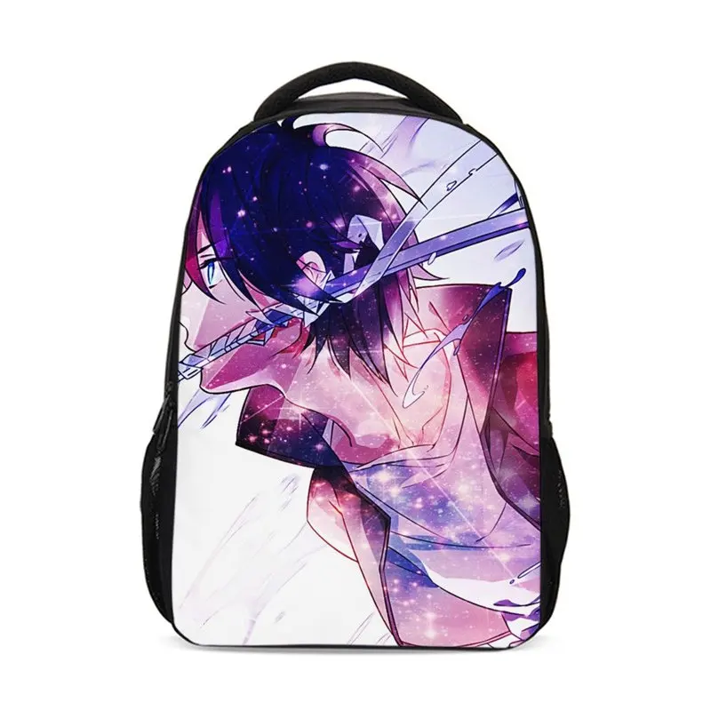 Рюкзак для мальчиков и девочек школьные ранцы в стиле Харадзюку с принтом аниме