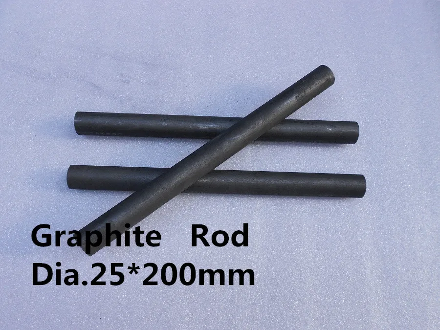 Buy graphite rod Dia.25*200mm ,carbon electrode graphite rod for EDM ,FREE