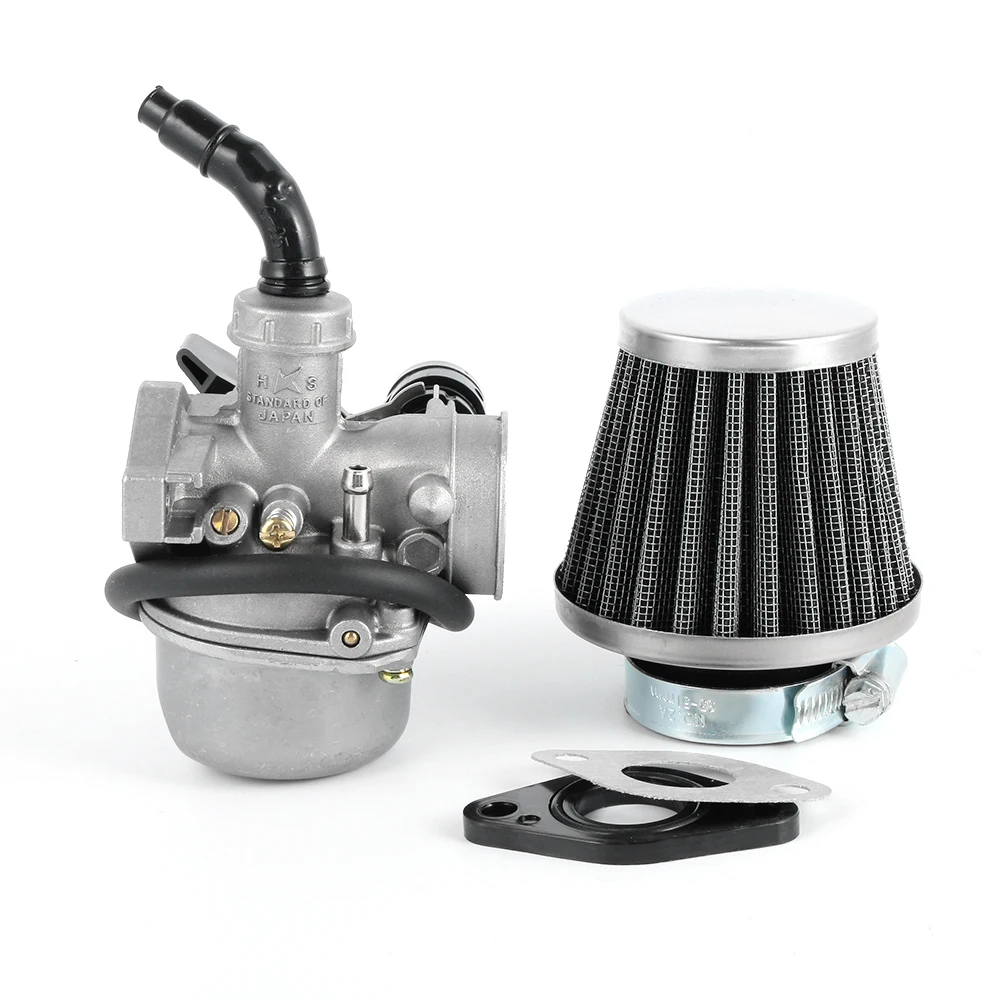 35 мм красный Carb PZ22 карбюратор, воздушный фильтр воздухозаборника для Honda Lifan 70CC 90CC 110CC PZ19 Pit Pro грязь Trail велосипед двигатель Запчасти