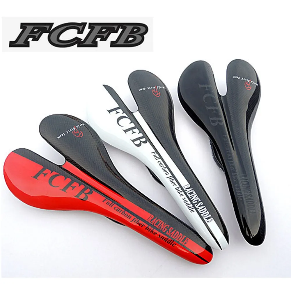 

sale hot 100% original FCFB FW full carbon seat saddle wirkd first team racing saddle road bike mtb bike fast shipping