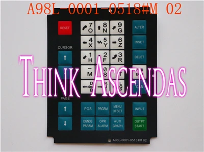 1 шт. A98L-0001-0518# M 02/A98L-0001-0518# T/A98L-0001-0524# CH/A98L-0001-0524# J/A98L-0001-0568# T мембранная клавиатура - Цвет: A98L 0001 0518 M 02
