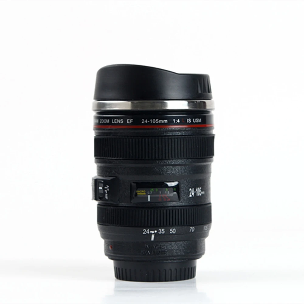 Lemonbest 1 шт. объектив камеры термос для Canon EF 24-105 мм кофейная кружка чашка из нержавеющей w Питьевая крышка