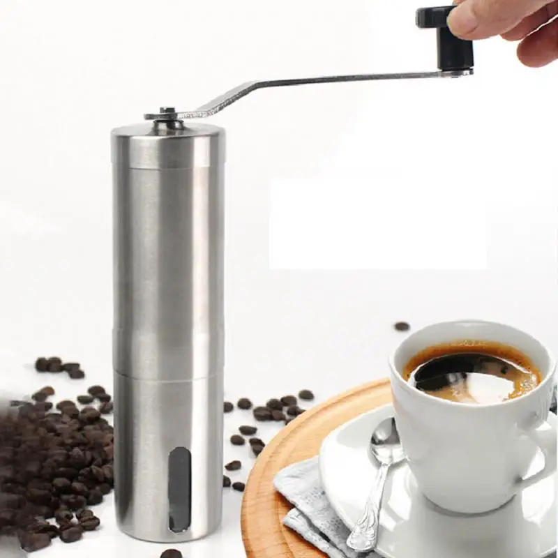 Stainless Steel Portable Handheld Manual Coffee Grinder Professional
