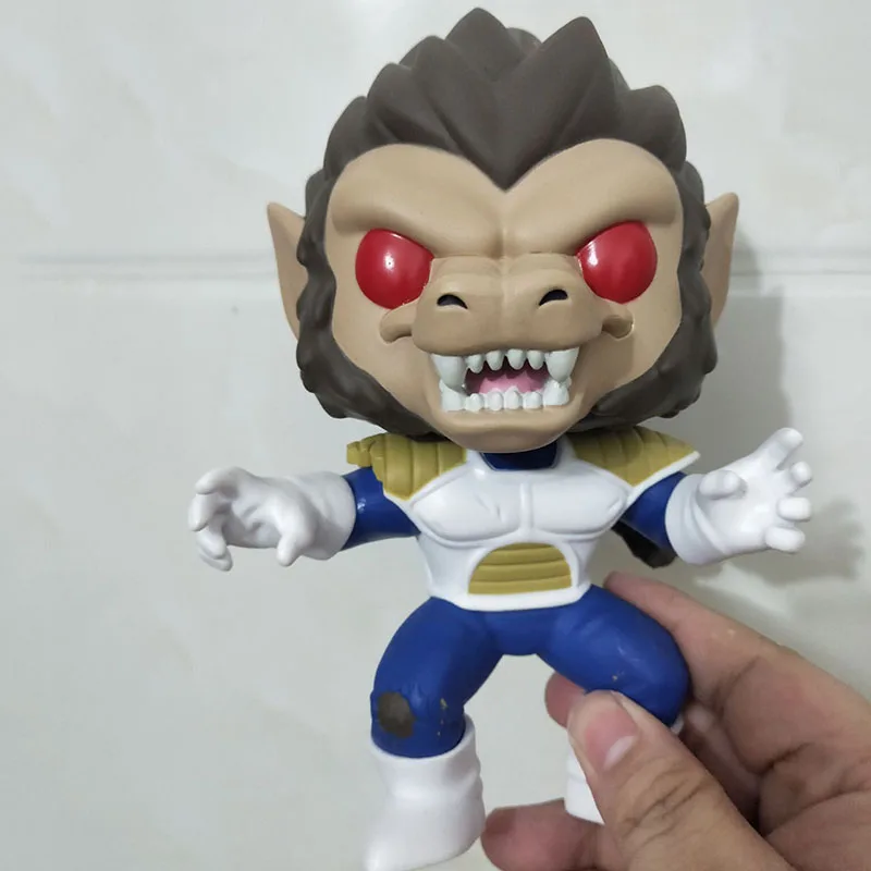 FUNKO POP мультфильм Dragon Ball Z большая обезьяна Вегета обезьяна виниловая кукла Фигурки Коллекция Модель фигурка игрушки для детей