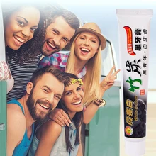 Hot Sale 100g Teeth Whitening Toothpaste Bamboo Charcoal Adult Black Toothpaste Teeth Whitening Cleaning Hygiene Oral Care TSLM1