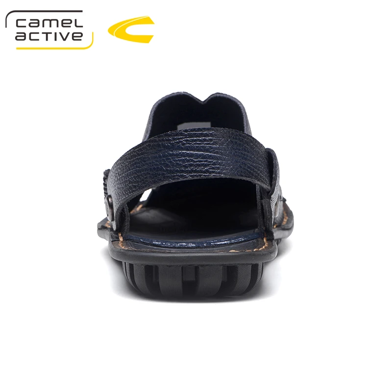 Camel Active/Мужская Летняя обувь; Новинка; дышащая повседневная Уличная обувь с подсветкой; пляжные мужские сандалии из натуральной кожи; высокое качество; 18129
