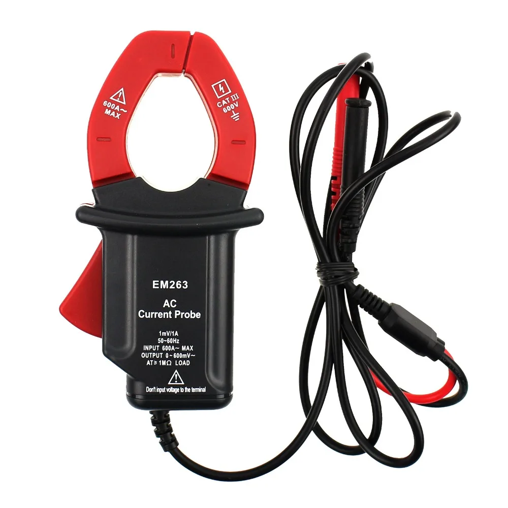 CA//CC 200 KHz 400A para osciloscopio OWON Amper/ímetro Digital Pinza Medidor de corriente CA//CC CP-05