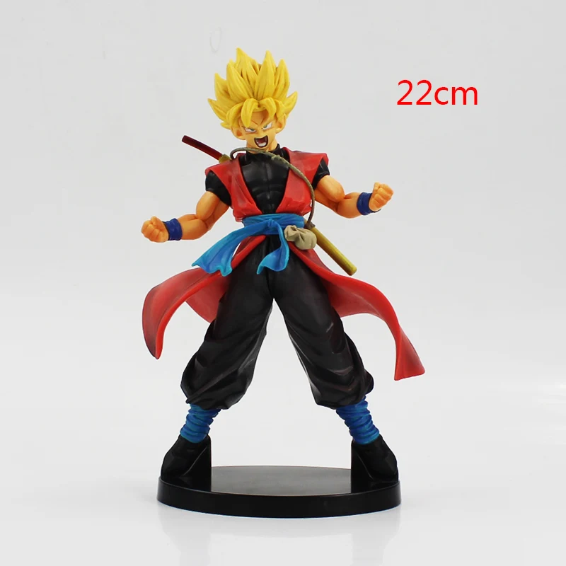 20 стилей Dragon Ball Z Супер Saiyan fe сын Goku vegeta воины прыгали 50th черный Scultures золотистым фигурка из ПВХ фигурка игрушки - Цвет: Style 17 in bag