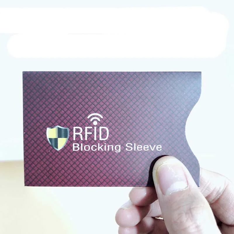wine red 10 шт. Противоугонный для RFID с протекторами для банковских карт блокирующий держатель карты кожаный чехол чехлы Защитный чехол для банковских карт - Цвет: wine red