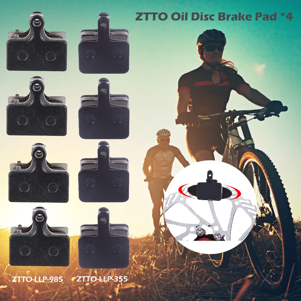 4 шт. MTB горный велосипед дисковые Тормозные колодки фитинг для SHIMANO масляный тормоз Диски Atx777m355/XT тормозные колодки