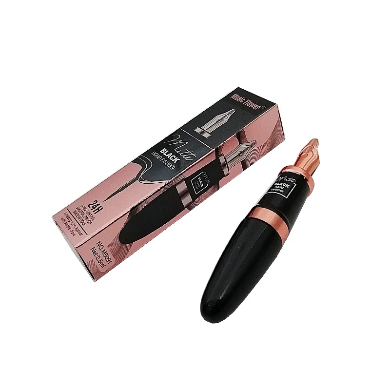 as picture Matte Black Liquid Eyeliner Pencil Makeup 24 Hours Long Lasting Make Up Waterproof Eye Liner Beauty Makeup - Цвет: as picture