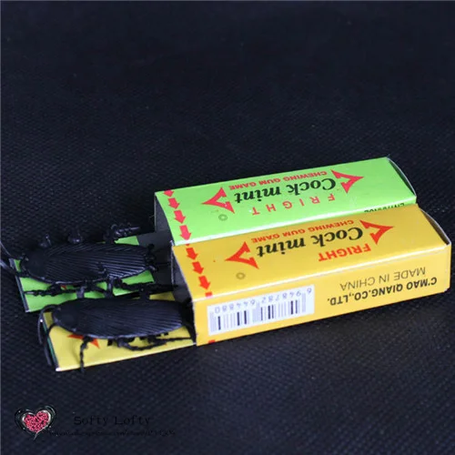 Fake Cockroaches Prank Joke Chewing Gum toys - 3
