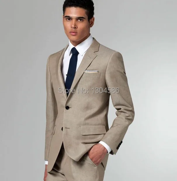 Free Shipping Custom Made Men S Suits Two Ons Jacket Pant Free Shipping Custom Made Men S Suits Two Ons Jacket Pant Cream Wedding Groom