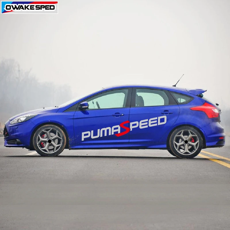 Для Ford Focus RS ST Sport speed graphics виниловая наклейка на машину боковой декор двери наклейка авто аксессуары для тела гоночный стиль