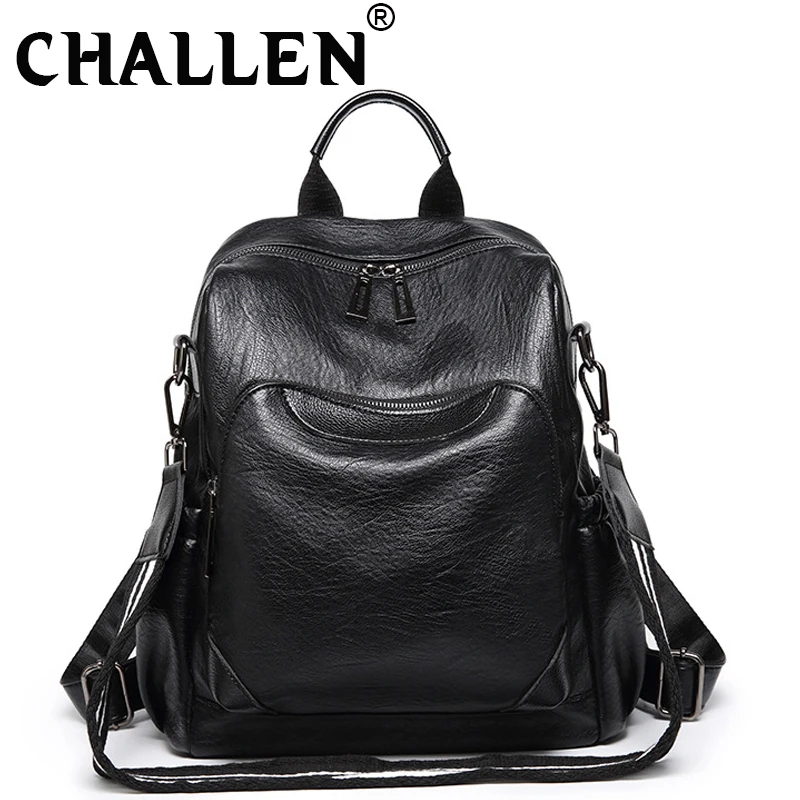 Новая модная женская сумка для отдыха mochila Дамский рюкзак для колледжа дорожные сумки и рюкзаки качественная кожаная сумка на плечо B43-95