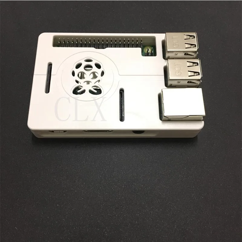 Raspberry Pi 3 Model B Plus ABS чехол черно-белая коробка ультра-тонкий корпус для RPI 3 Модель B+ Корпус - Цвет: write case