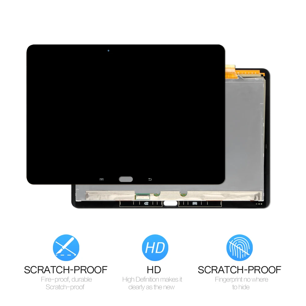 Srjtek 10," для samsung Galaxy Note 10,1 SM-P600 P605 P600 ЖК-дисплей+ сенсорный экран дигитайзер сенсор полная сборка с рамкой