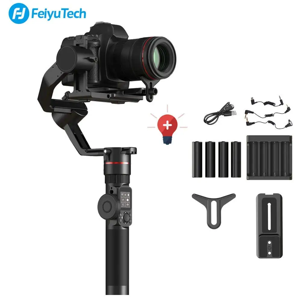 FeiyuTech Feiyu AK2000 3-осевой Камера карданный стабилизатор для DSLR Камера sony Canon 5D Panasonic GH5 Nikon 2,8 кг грузоподъемность pk