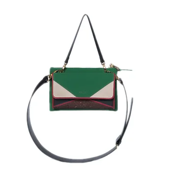 

Gianniserra Adelaide Carta EARS-PIT Monik Green Mix - Mini vegan bag ACBFW181903 made in Italy