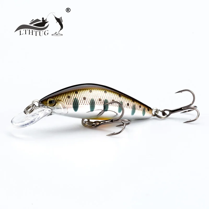 LTHTUG Japanese Design Pesca Torrent Stream Hard Fishing Lure 48mm 5.8g Sinking Minnow Isca Artificial Baits For Perch Trout
