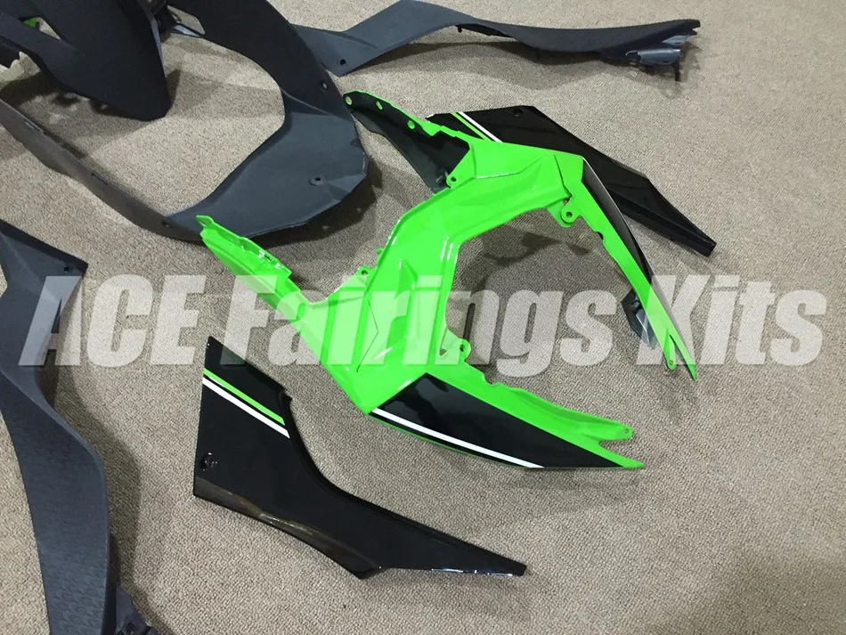Инжекционный обтекатель антиблокировочной системы комплект подходит для kawasaki EX300 2013 Ninja300 13 14 15 EX 300 Корпус Комплект холодный черный зеленый красный