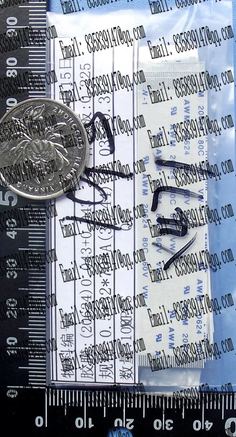 Гибкий плоский кабель FFC 0.5pitch-32pin-70mm копланарные ROHS типа для ttl ЖК-дисплей DVD компьютер