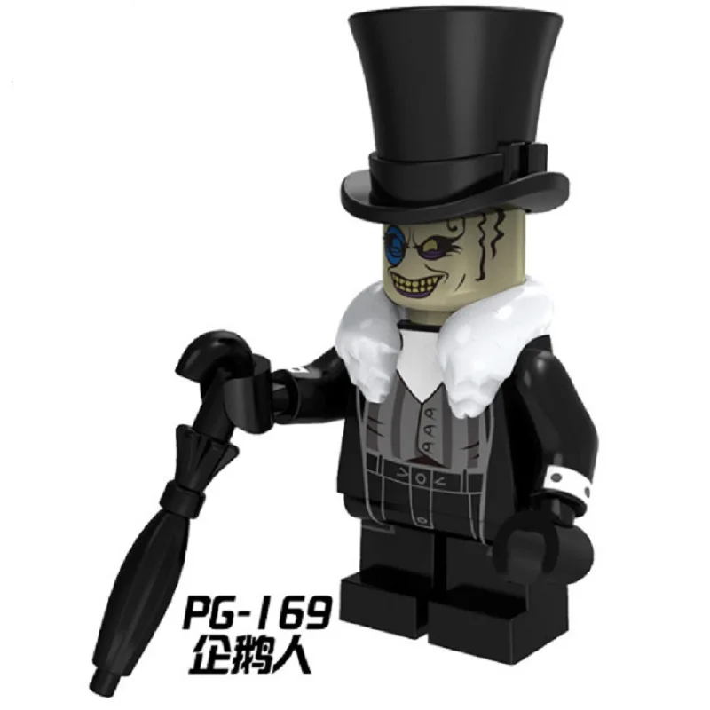 PG169 50Pcs No Box 50 шт. Супер Герои Бэтмен фильм Барбара Гордон Харли Куинн кирпичи Набор Модель Строительные блоки Детская Коллекция Подарочные игрушки PG165 - Цвет: PG169 50Pcs No Box