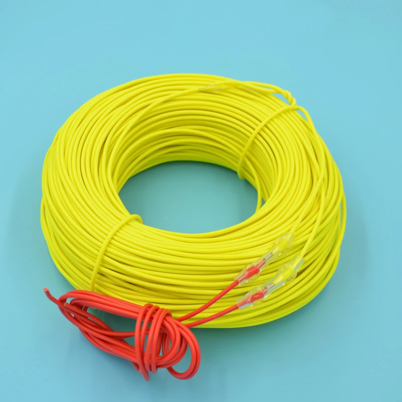 Free shipping Farm use 120M 1kw 220V Soil heating wire/Vegetable