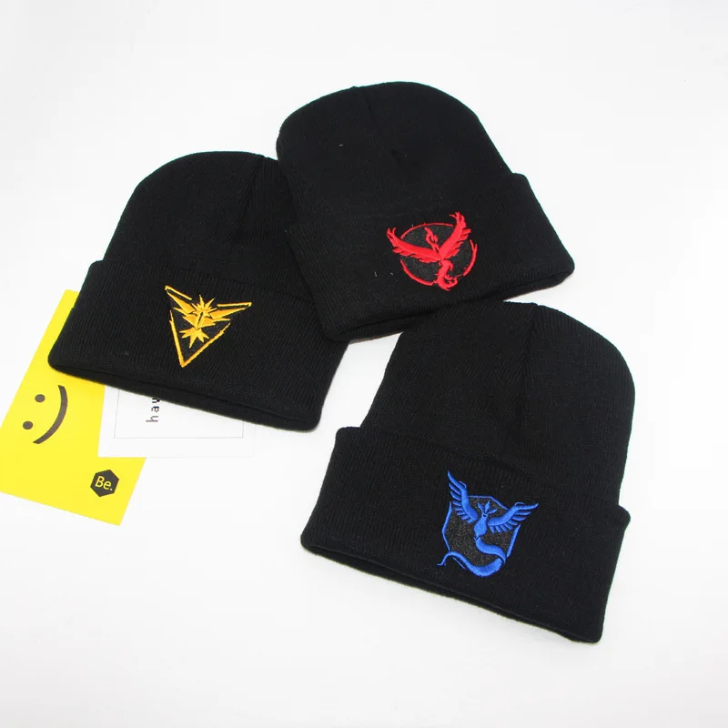 Us 374 30 Offnew Fashion Pokemon Go Beanies Winter Warm Knitted Animal Hats For Women Men Autumn Cute Pikachu Gorros Hot Skullies In Mens