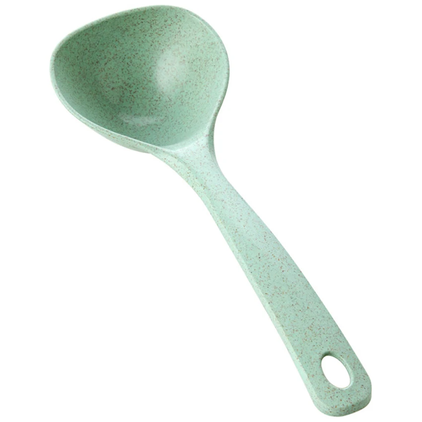 Ложка для супа из пшеничной соломы с длинной ручкой 1 шт.|Ложки| |