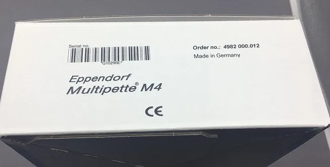 Eppendorf Multipette M4 ручной непрерывной сепаратор начать набор 4982000314