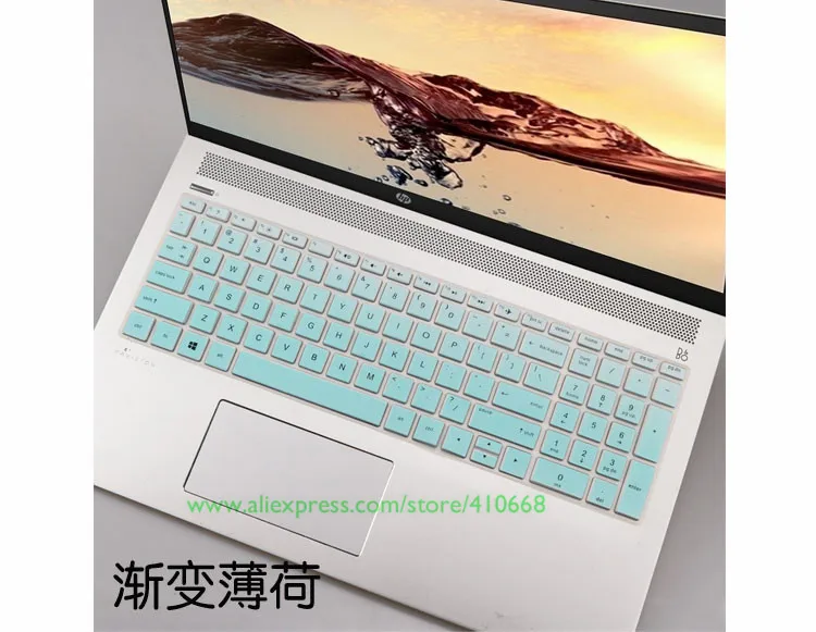 15 15,6 дюймов чехол для клавиатуры ноутбука протектор для hp Envy x360 с AMD Ryzen 5 2500U 2700U 15-bq101na