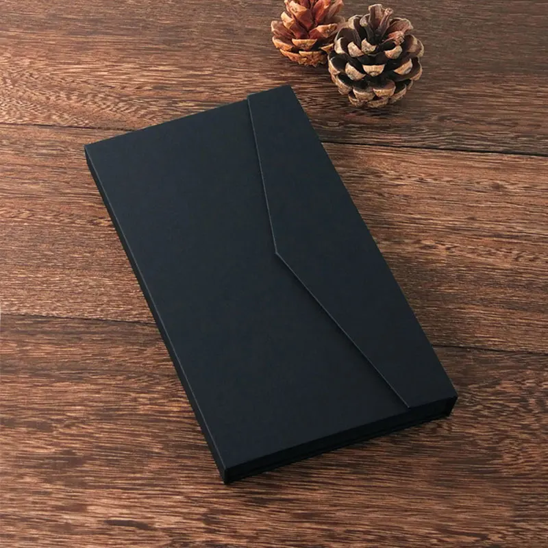 matte black 10 шт./лот Универсальный Флип-бокс для iPhone 8 8 plus X чехол для телефона высокого класса картонная жесткая коробка с магнитом Подарочная коробка; в розницу - Цвет: matte black