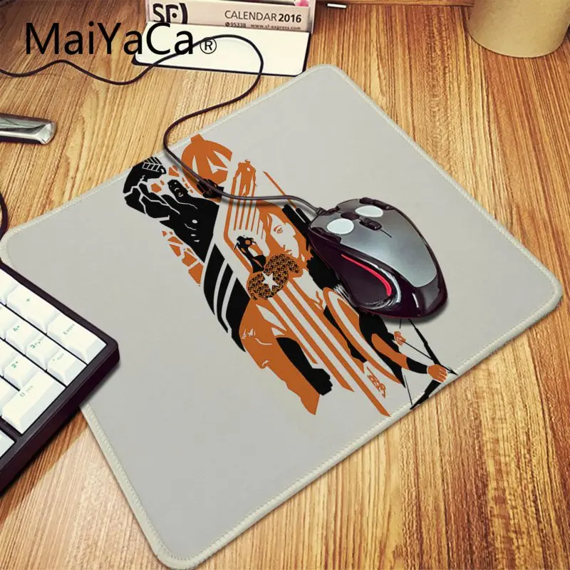 Lock Edge 25x29cm MaiYaCa Высокое качество Marvel Comics высокоскоростной коврик для мыши большой игровой коврик для мыши Противоскользящий идеальный замок ПК компьютерный Настольный коврик - Цвет: Lock Edge 25x29cm