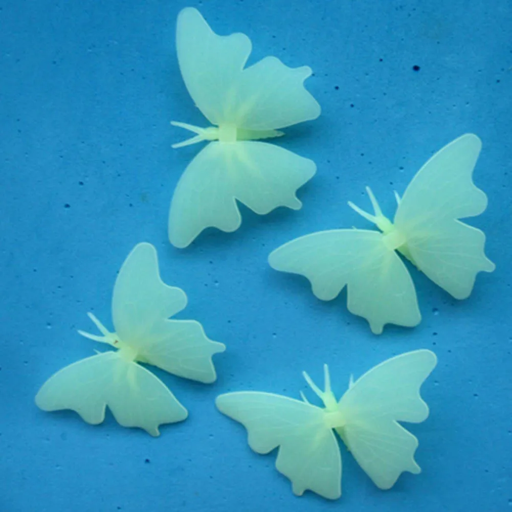 Luminous Home Butterfly Glow In The Dark Stars On The Wall