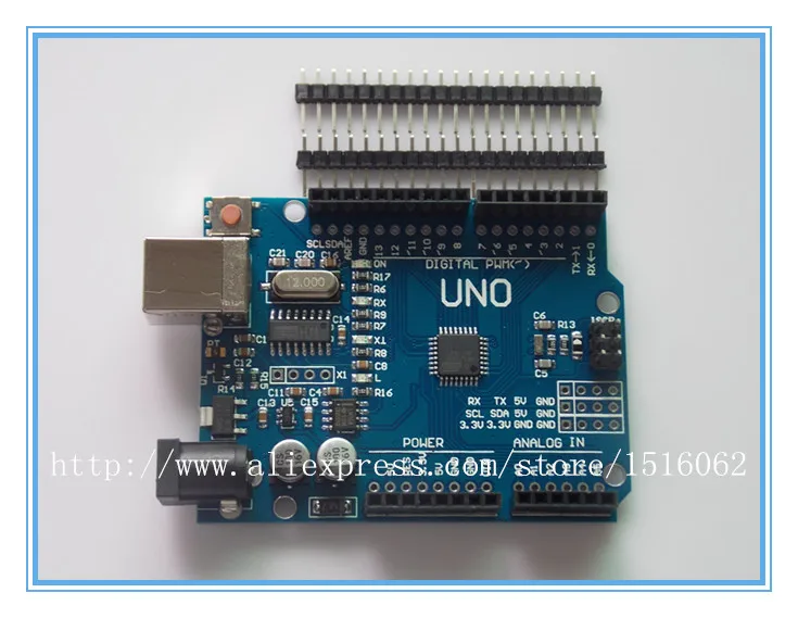 Высококачественный UNO R3 MEGA328P CH340 CH340G для Arduino без USB-кабеля | Электронные