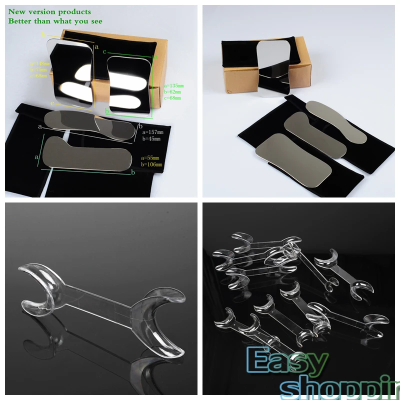 4 шт. Стоматологическая Интраоральная клиника фотография зеркало + 5L 5S устройство