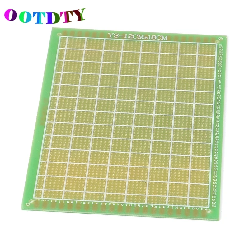 OOTDTY FR-4 одной стороны DIY пайки прототип печатной платы 12x18 см