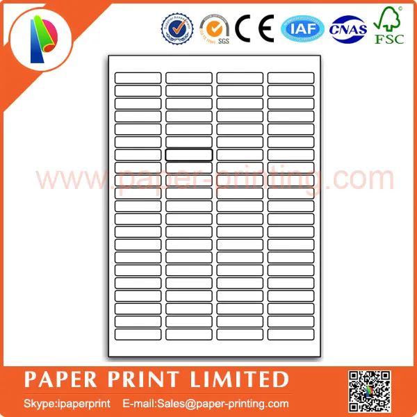 100 x A4 self adhesive address postal blank labels 18 per sheet J8161 L7161 