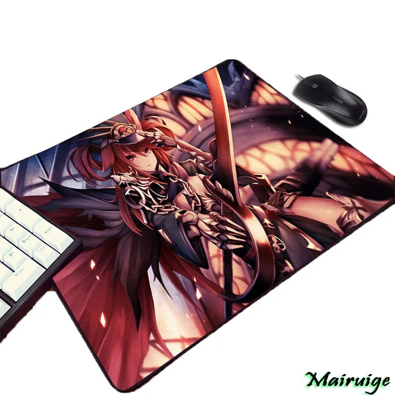 Mairuige коврик для мыши с милым рисунком для девочек в стиле аниме Shadowverse, игровая видеокарта, компьютерный игровой стол, резиновый коврик для мыши