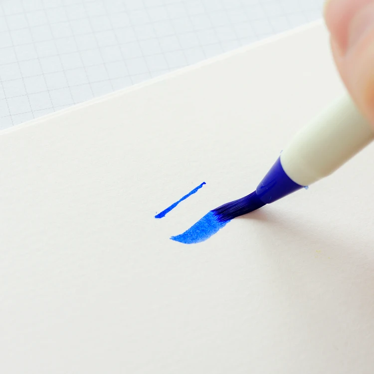 12 Цветов каллиграфия Pen Soft Brush Маркер Акварель ручки граффити Manga Highligther рисунок Книги по искусству маркер Fineliner ручка