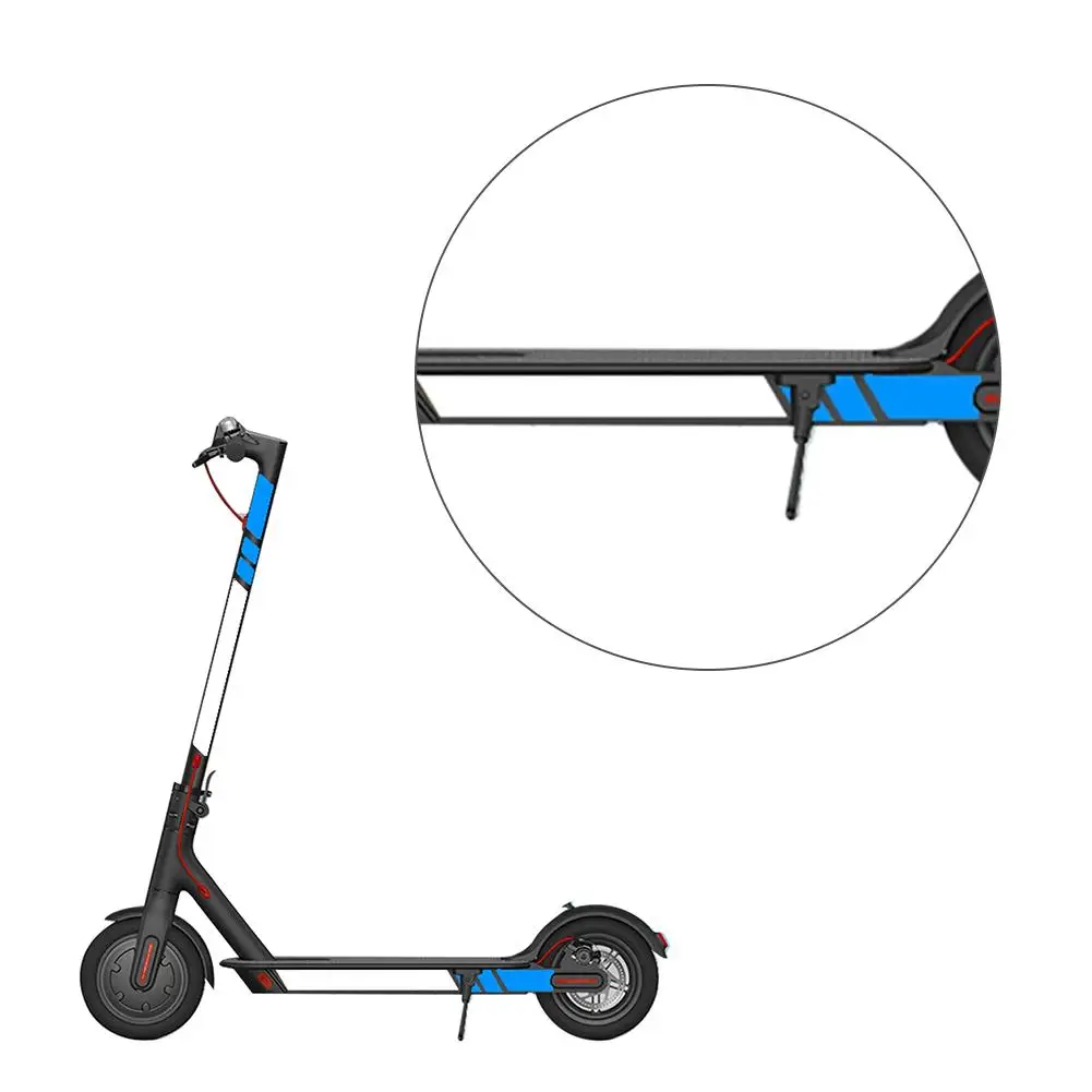 New 2019 For Xiaomi M365 Scooter Reflective Sticker Reflect Light Tags Paster Decals Night Safety Warning Strip m365 sticker