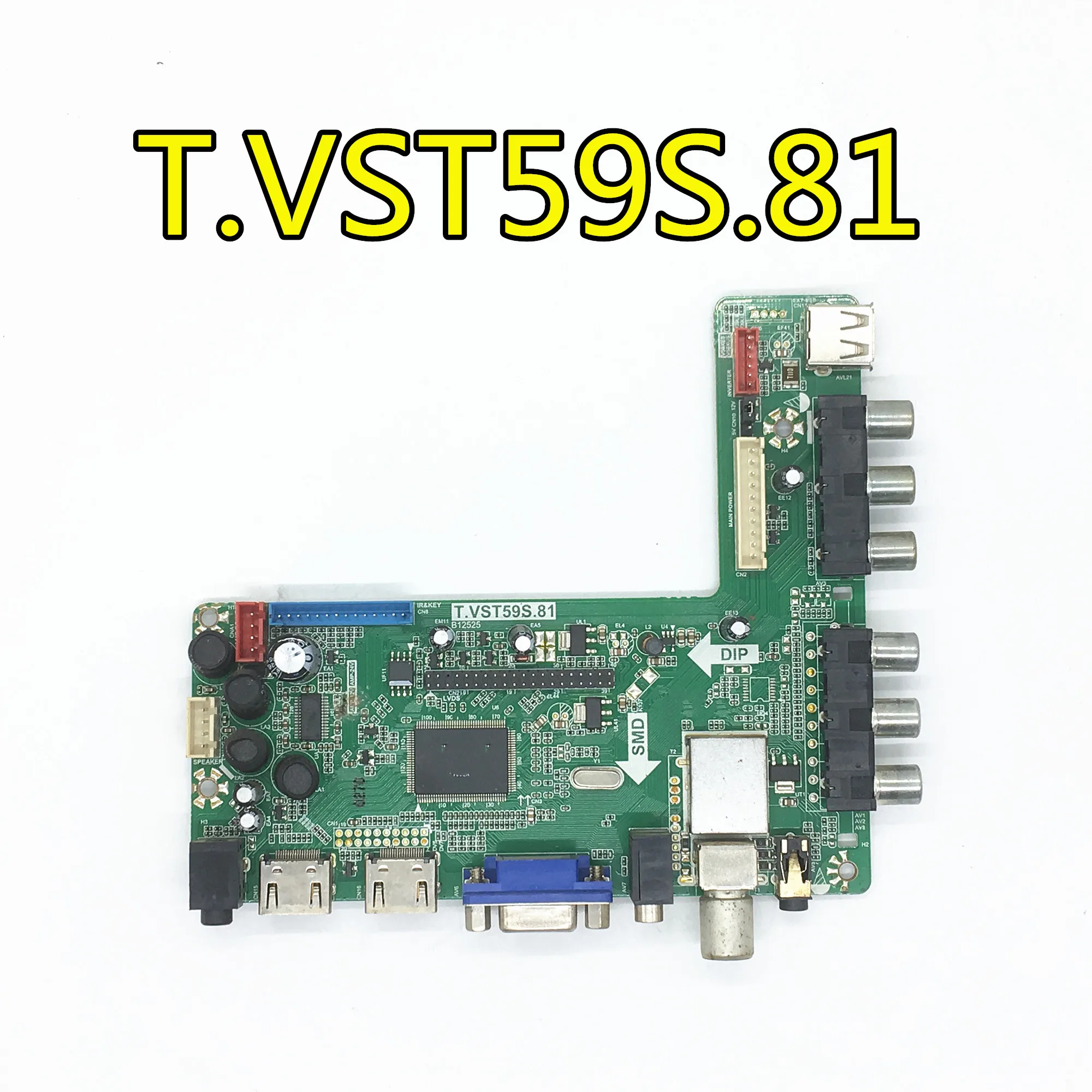 

100% test work for 26-65inch LCD TV drive board universal universal main board. ST59S-F5H T.VST59S.81