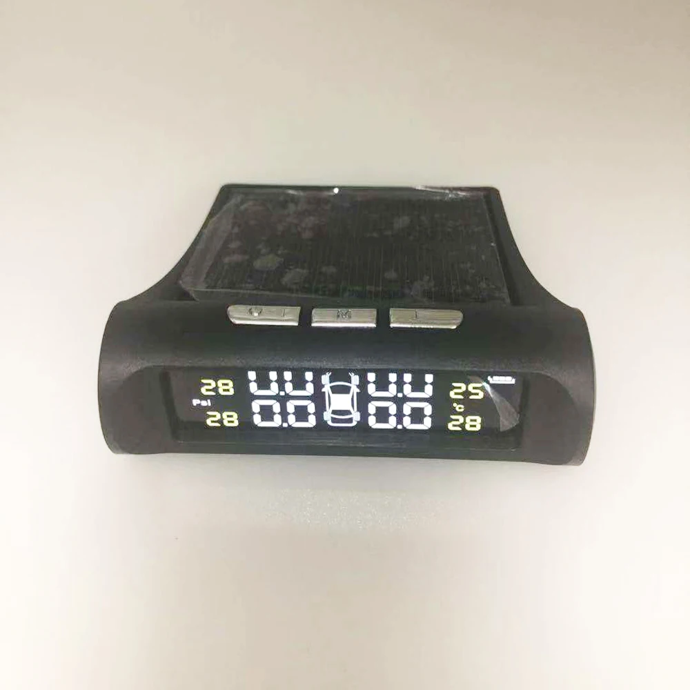 Автомобиль SilverTPMS система контроля давления в шинах внешний датчик давления в шинах для автомобильной солнечной энергии монитор давления в шинах