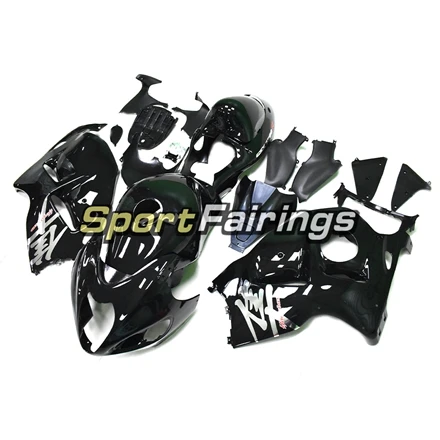 ABS Пластик Полный обтекатели для Suzuki GSXR1300 Hayabusa 1997-2007 98 99 00 01 02 03 04 05 06 мотоцикл капот блеск для губ черный, серебристый цвет