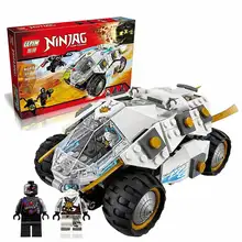 2016 New LEPIN 06040 371Pcs Ninjagoed Tumbler Model Building Kits Minifigure Blocks Bricks Toys Compatible Legoe 70588