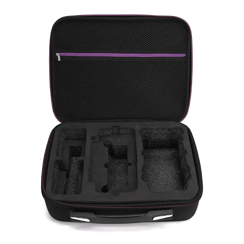 Purple Zipper OOTDTY, портативная водонепроницаемая сумка для хранения, чехол для переноски, чехол на молнии для Xiaomi X8SE, аксессуары для устройств - Цвет: Purple Zipper